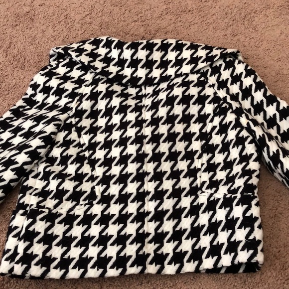 Houndstooth 3/4 sleeve jacket - Picture 5 of 5